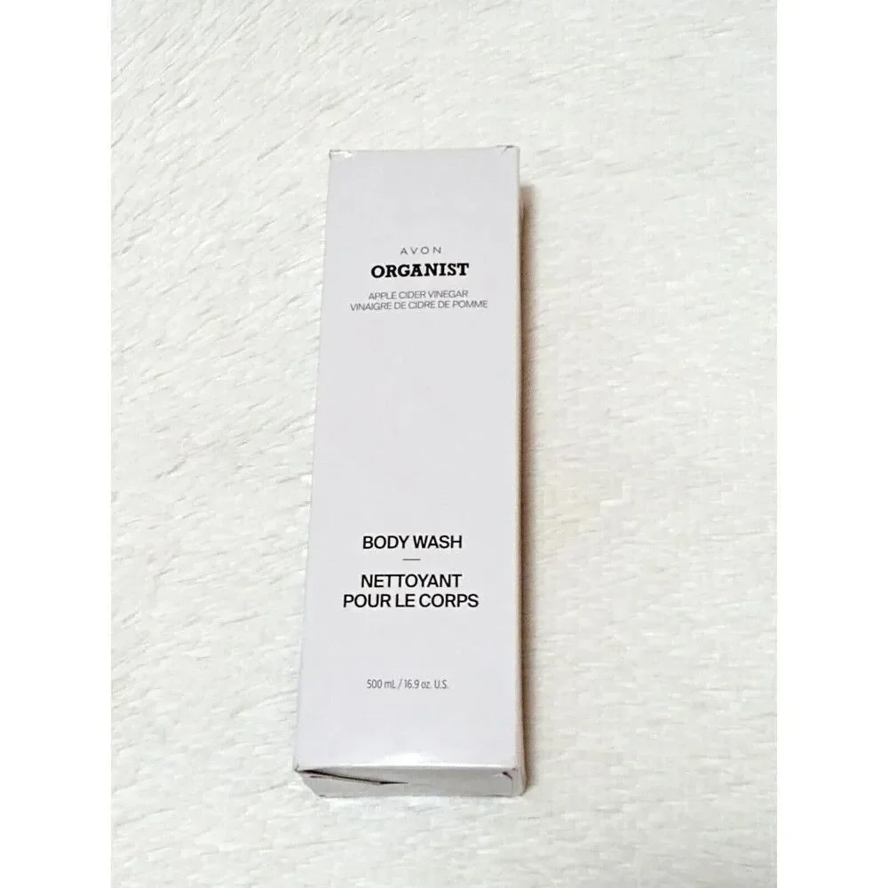 AVON Organist Apple Cider Vinegar Body Wash (16.9 fl oz/500 ml) RETIRED - SEALED